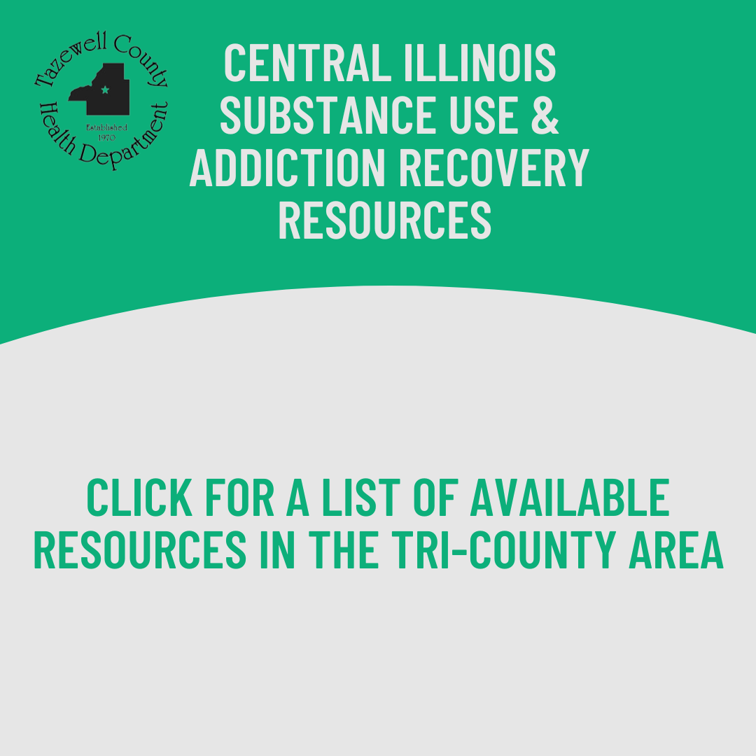 Substance Use and Addiction. Click for a list of available resources in the Tri-County area